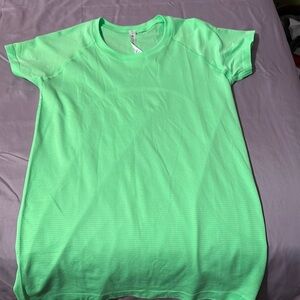 Lime Green Size 8 Lululemon Swiftly Tech